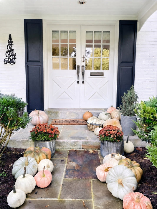 Porch Pumpkin Front Door Service - Standard