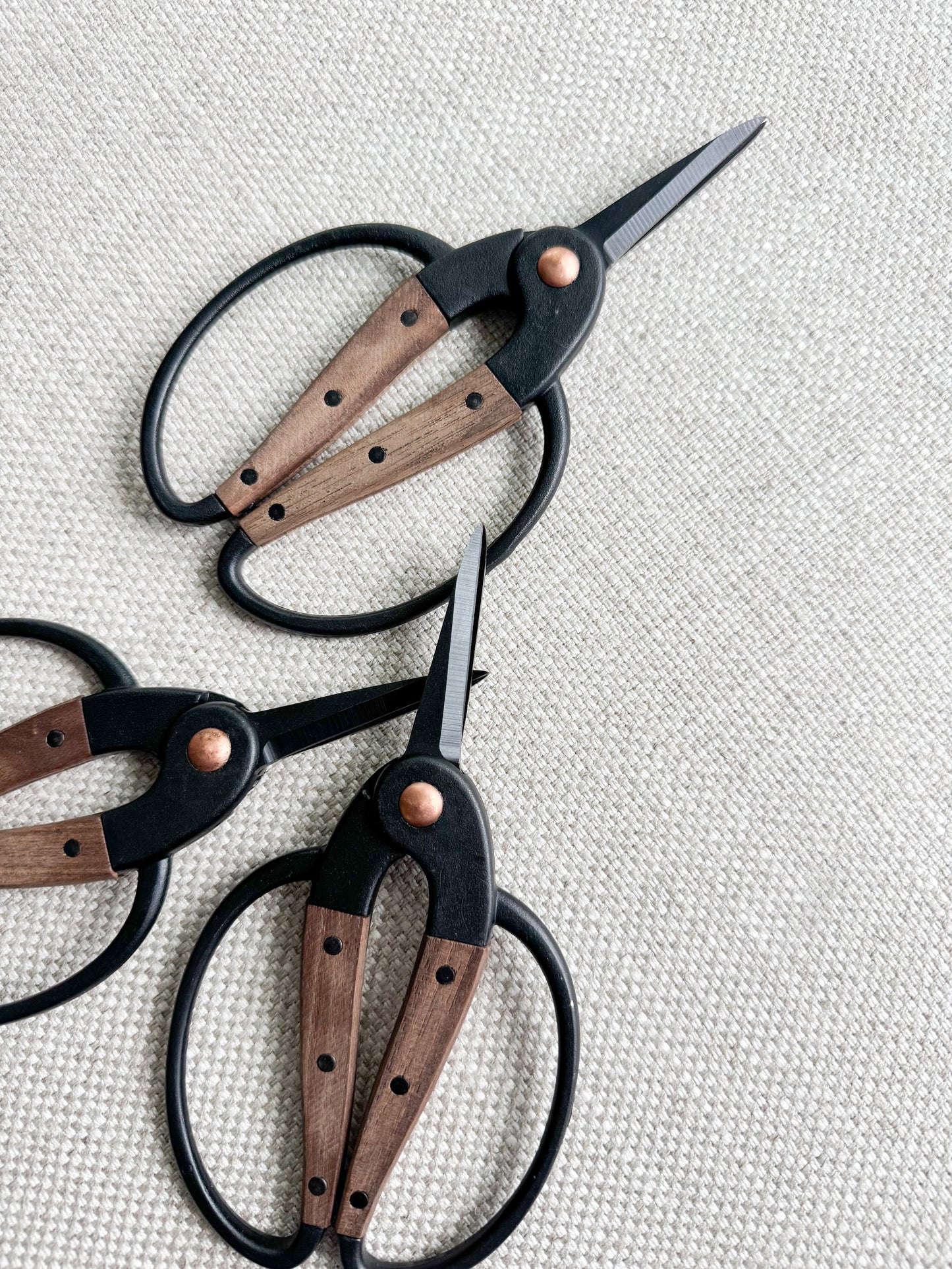 Wood Handle French Garden Scissor
