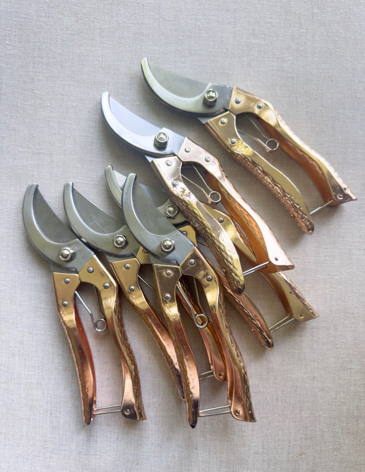 Copper Handle Garden Secateurs