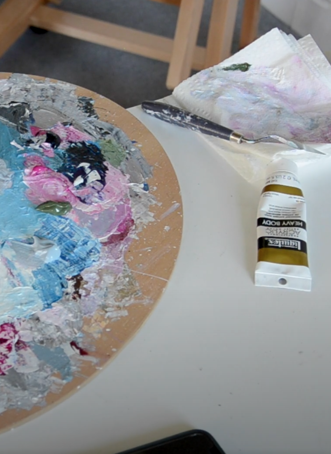 Acrylic Abstract Painting